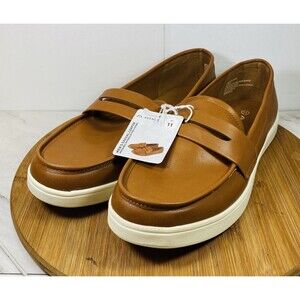 AVENUE men’s Casual Comfortable Loafer Brown Size 11 NWB